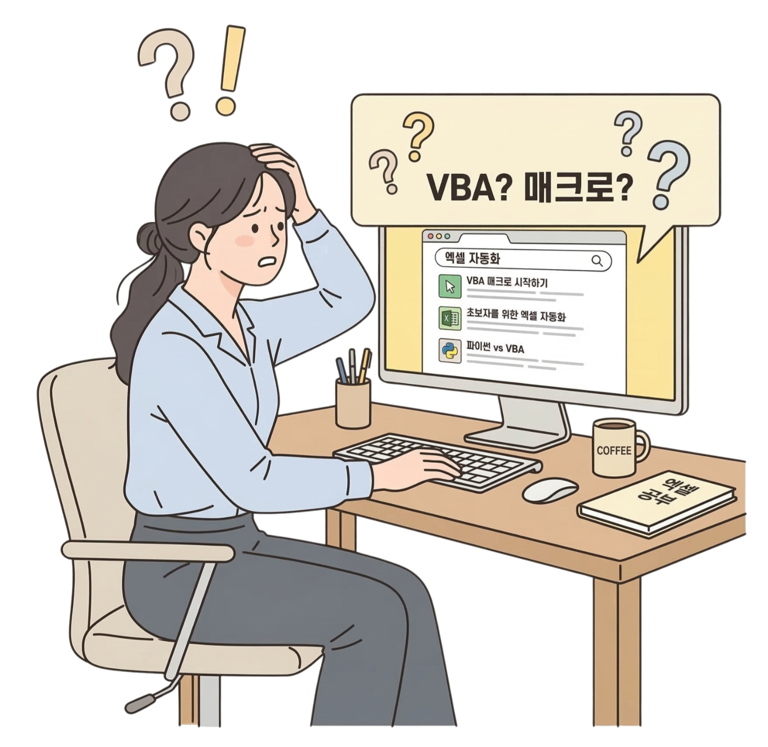 VBA? 매크로? 혼란스러운 직장인